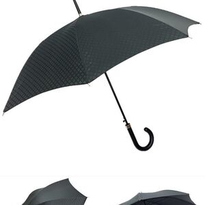 GUCCI Diamante Black Men's Umbrella One-Touch Type